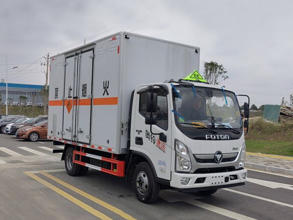 奧鈴藍牌煙花爆竹運輸車